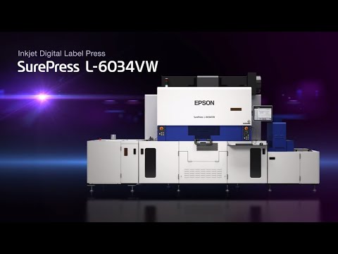 Epson SurePress L-6034VW UV Printing Machine