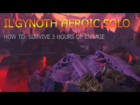 Blood-DK vs  Il'gynoth, Corruption Reborn HEROIC Solo