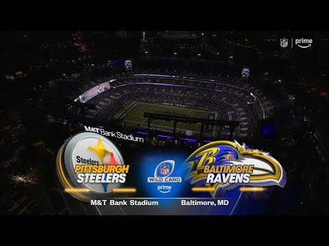 NFL Wild Card on Prime intro | PIT@BAL | 1/11/2025