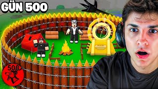 ORMANDA CANAVARLA HAYATTA KALDIM😱 - Roblox Ormanda 99 GECE
