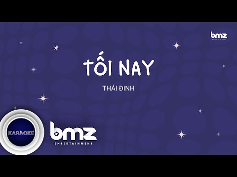 OFFICIAL KARAOKE | TỐI NAY - THÁI ĐINH