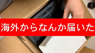 また謎のダンボールが届きました。