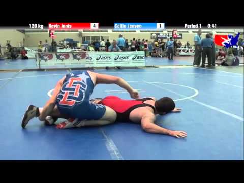 Kevin Innis vs. Collin Jensen at 2013 ASICS University Nationals - FS
