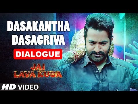 Dasakantha Dasagriva Dialogue | Jai Lava Kusa Dialogues | Jr Ntr, Rashi Khanna