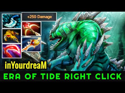 inYourdreaM [Tidehunter] Era of Tide Right Click Insane Game 7.22 Dota 2