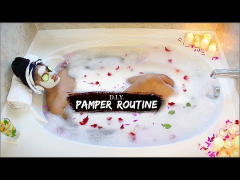 LUXUS-VERWÖHNROUTINE ➟ Sparsames DIY-Spa für zu Hause!