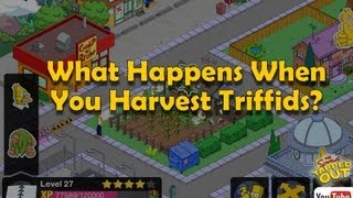 The Simpsons: Tapped Out - What Happens When You Harvest Triffids?