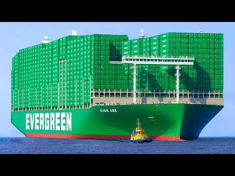 This is what it's like inside the world's largest container ships.
