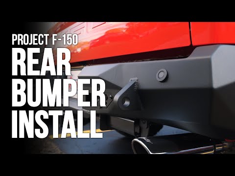 Replacing Ford F-150 Rear Bumper with ADD Offroad Stealth Fighter Bumper