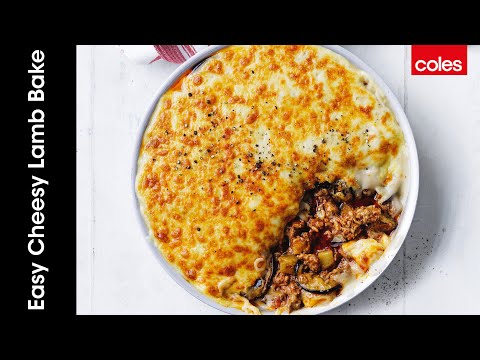 Easy Cheesy Lamb Bake