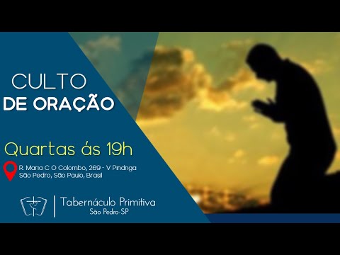 Culto de Oração | Ao vivo | 08/01/2020.