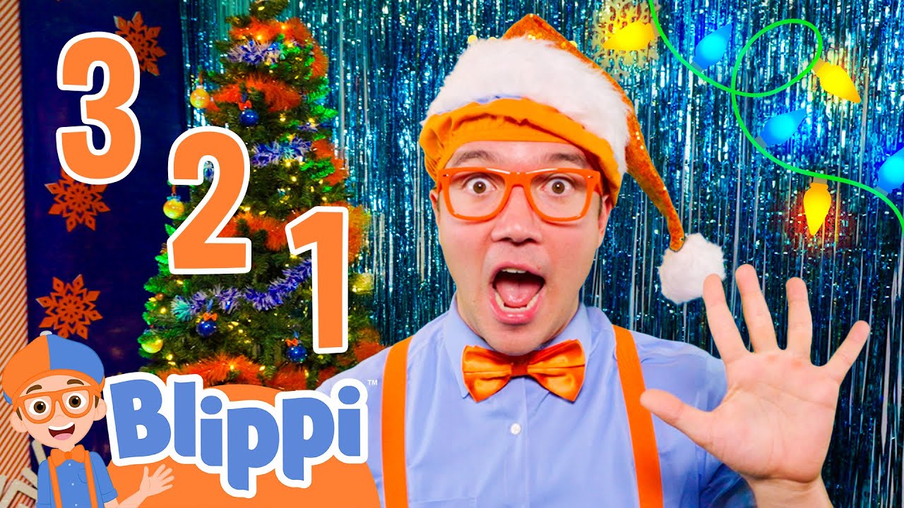 🌟🎄It's The Holiday Countdown!🎄🌟 | Blippi Songs 🎶| Educational Songs For Kids