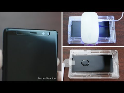 [EASY STEPS] WhiteStone Dome Glass Screen Protector for Galaxy Note 8 Installation