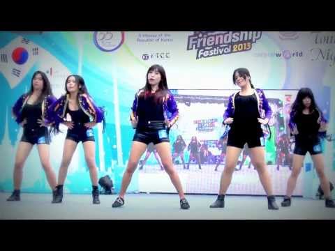 "Angelica" cover "Elvis" (AOA) @ "Thailand-Korea Friendship Festival 2013"