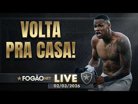 FOGÃONET LIVE: BOTAFOGO AVANÇA PELO RETORNO DE JUNIOR SANTOS  | RETA FINAL DA JANELA INTERNACIONAL