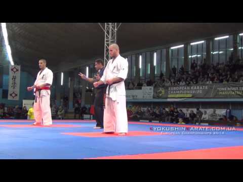 Open EC 2014, 1st round Marcel Rudzki (Poland, aka) - Haddadi Ahcene (Algeria)