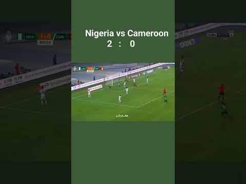 Nigeria Vs Cameroon #highlights #afcon2023 #afcon2024 #football