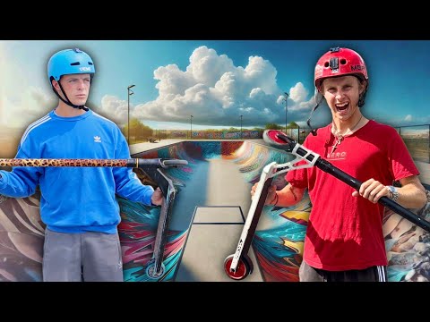 INSANE GAME OF SCOOT VS @SPANNER9 V2..