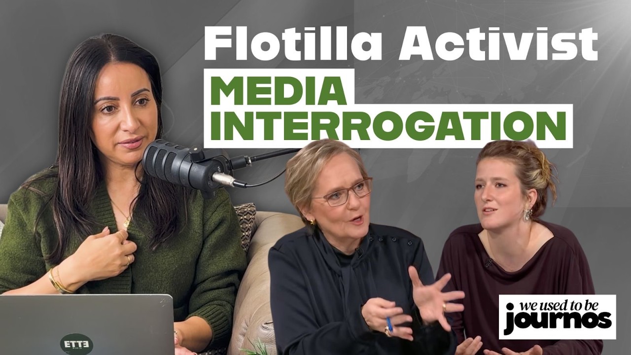 ABC's bizarre interview with flotilla activist