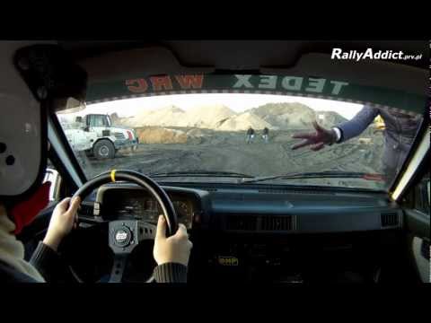 Rally Barbórka Bis 2011 - SL 2 EC Żerań II onboard - R. Podlecki / J. Machnikowski