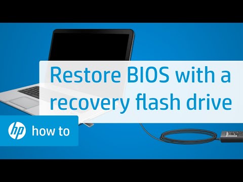 Restore the BIOS with a Recovery Flash Drive on HP Notebooks | HP Notebooks | HP Support