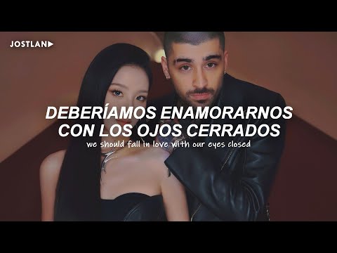 JISOO & ZAYN - EYES CLOSED (Sub. Espa&ntilde;ol + Lyrics)