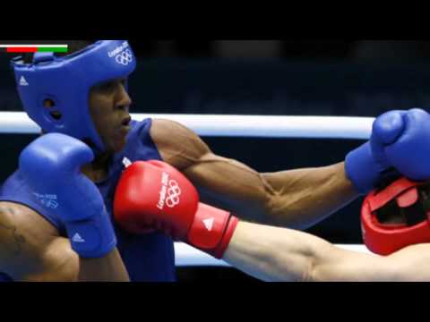 Britain's Anthony Joshua Wins Super Heavyweight Gold at Londom Olympics 2012