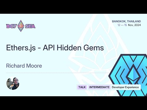 Ethers.js - API Hidden Gems preview