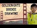 How To Draw Golden Gate Bridge Drawing Golden Gate Drawing Hadi Superstar 1 1 2021