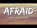 James Hype - Afraid (Lyrics) ft. HARLEE