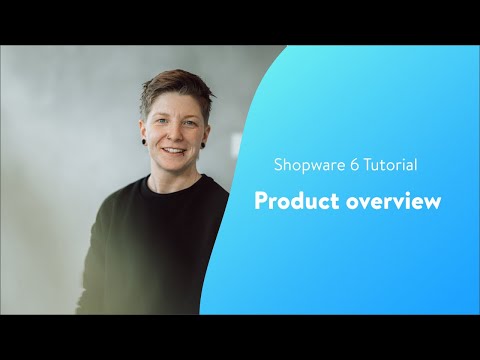 Product overview (Shopware 6 Tutorial EN)