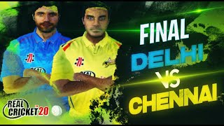FINAL : DC vs CSK - Delhi Capitals vs Chennai Super Kings - RCPL / IPL 2021 Real Cricket 20