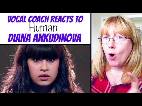 Vocal Coach Reacts to Diana Ankudinova 'Human' Rag'n'bone man - Диана Анкудинова