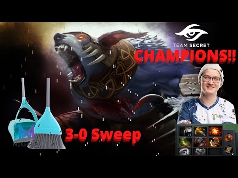 BIG FAT BEAR Secret MATUMBAMAN's Ursa sweeping his old team NIGMA 3 0 grand finals