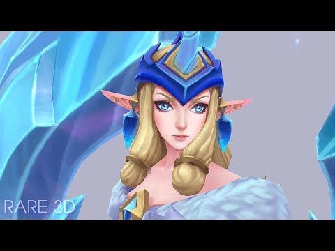 Winter Wonder Soraka 3D Model