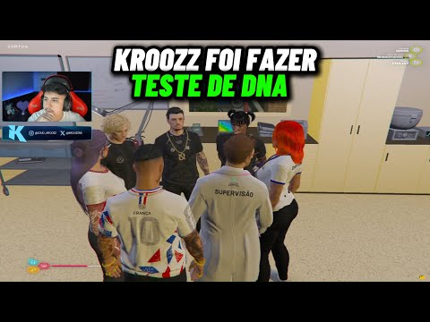 Kroozz went to take a DNA test to find out if the child is his, and the atmosphere became hostile...