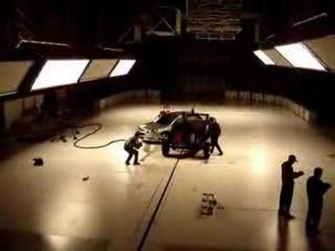 2008 Chevrolet Malibu IIHS side impact crash test - amateur