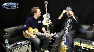 Video thumbnail for Gibson Les Paul Classic Custom Guitars - Baked Maple Vs Rosewood by Andertons Music Co