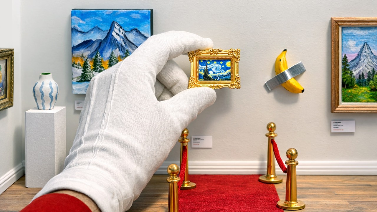 I Built a FREE Tiny Art Gallery