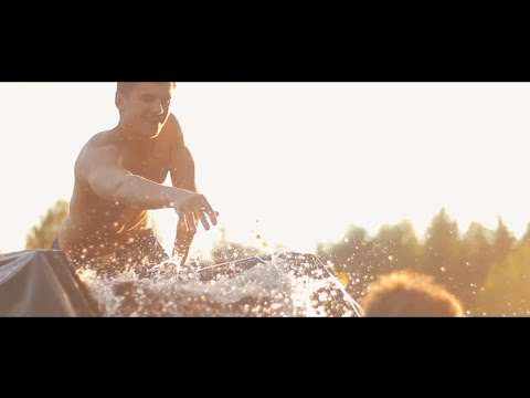 Summer bitch party "Jumping in water"