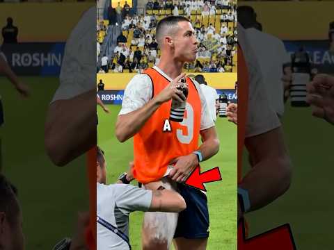 Why Every Footballer Shaves Their Legs Before Playing #shorts #ronaldo