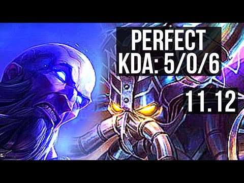 RYZE vs KASSADIN (MID) | 5/0/6, Rank 11 Ryze | EUW Challenger | v11.12