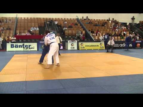 Judo: EJC 2011 Berlin U20 +78kg Carolin Weiß (Kampf 2)