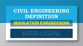 Water Logging Causes and Effects. Water Logging and Salinity. What is Salinity?
