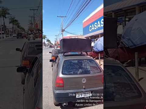 Gol Carro de Som A4 Mídia e Publicidade Água Lindas de Goiás-GO