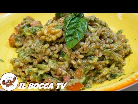 602 - Farro freddo estivo..poi al mare come un divo! (insalata di farro facile veloce e sfiziosa)