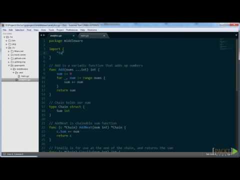 Go Projects Variadic Functions Function Chaining and Callbacks | packtpub com