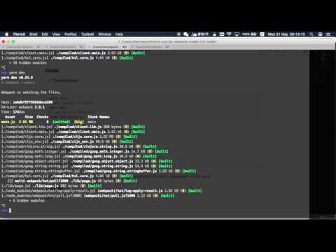 ClojureScript Node.js HMR with shadow-cljs