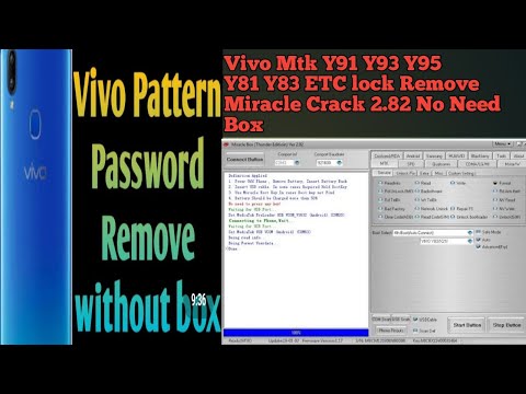 vivo All MTK pattren password,remove by hard reset ||frp remove