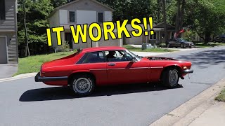 FIRST Drive of my LS-Swapped Jaguar XJ-S!